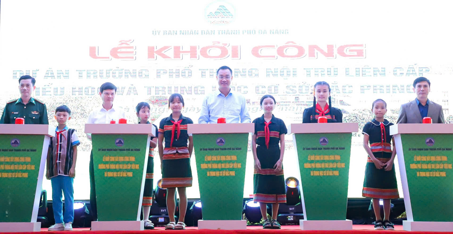 Đà Nẵng: Khởi công 5 trường phổ thông nội trú biên giới, miền núi
