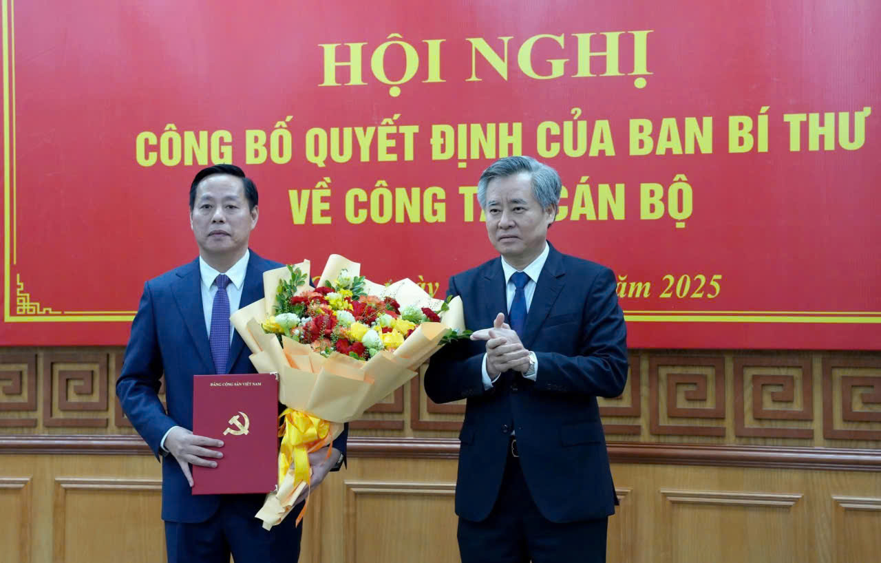 Đồng chí Hà Quang Trung được điều động, chỉ định giữ chức Phó Bí thư Tỉnh ủy Lai Châu