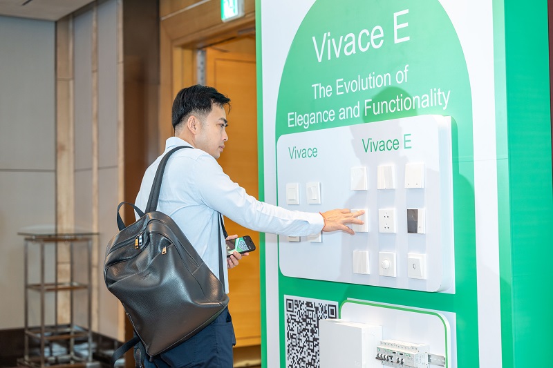 Ra mắt dòng công tắc Vivace E thế hệ mới tại Việt Nam