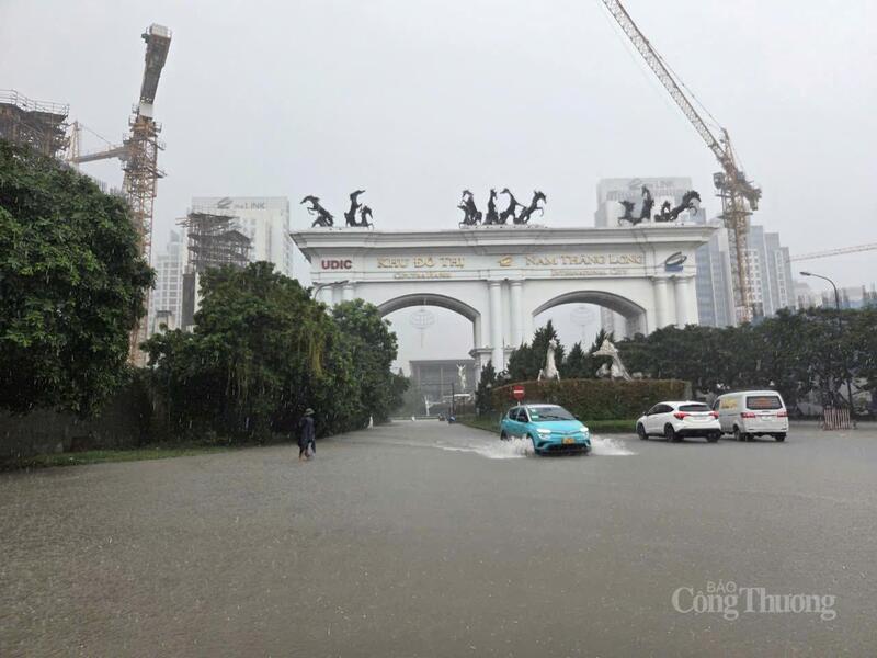 Hà Nội: Đẩy mạnh các giải pháp xử  lý úng ngập 