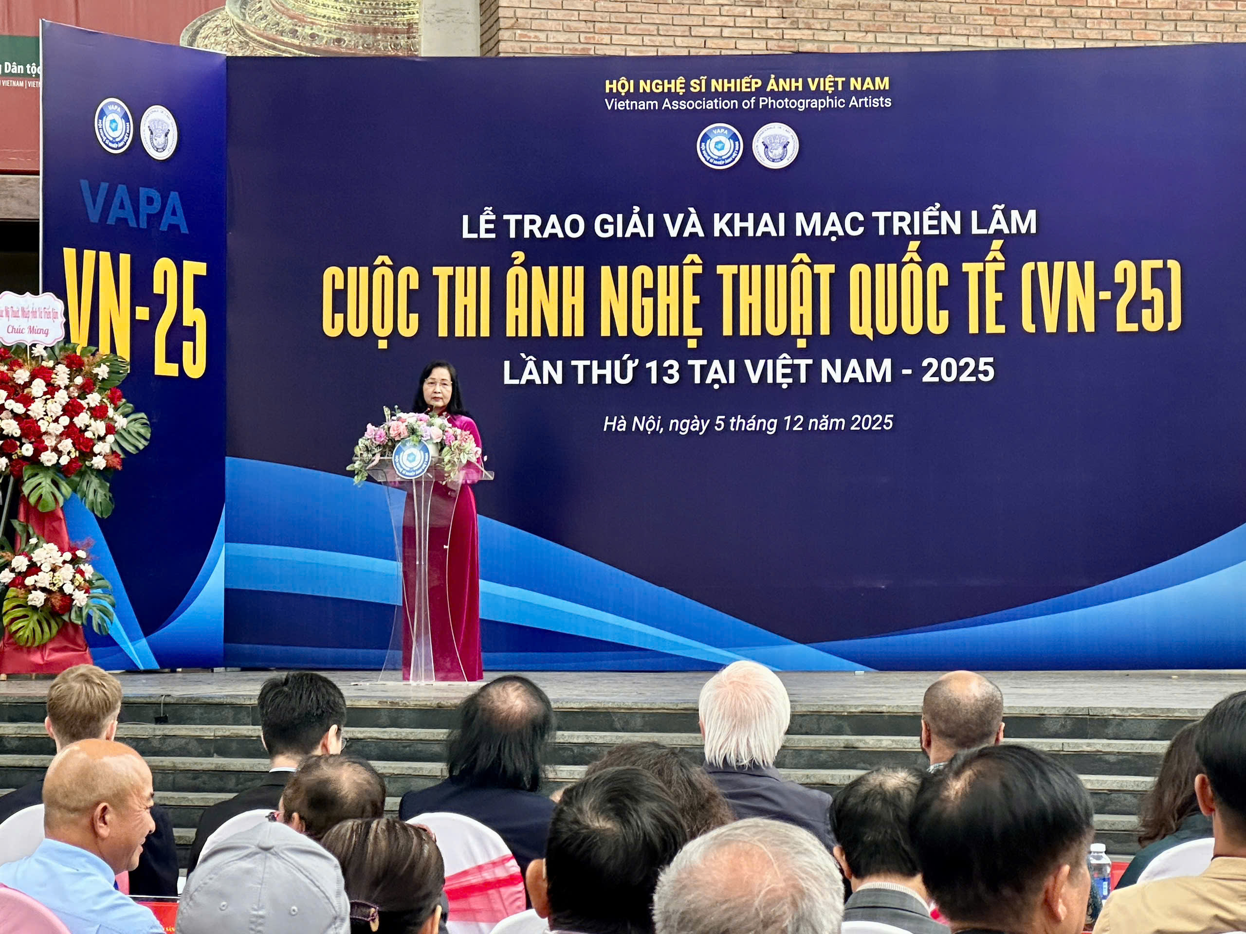 Lễ trao giải và khai mạc triển lãm Cuộc thi Ảnh Nghệ thuật Quốc tế lần thứ 13 tại Việt Nam năm 2025 (VN-25)