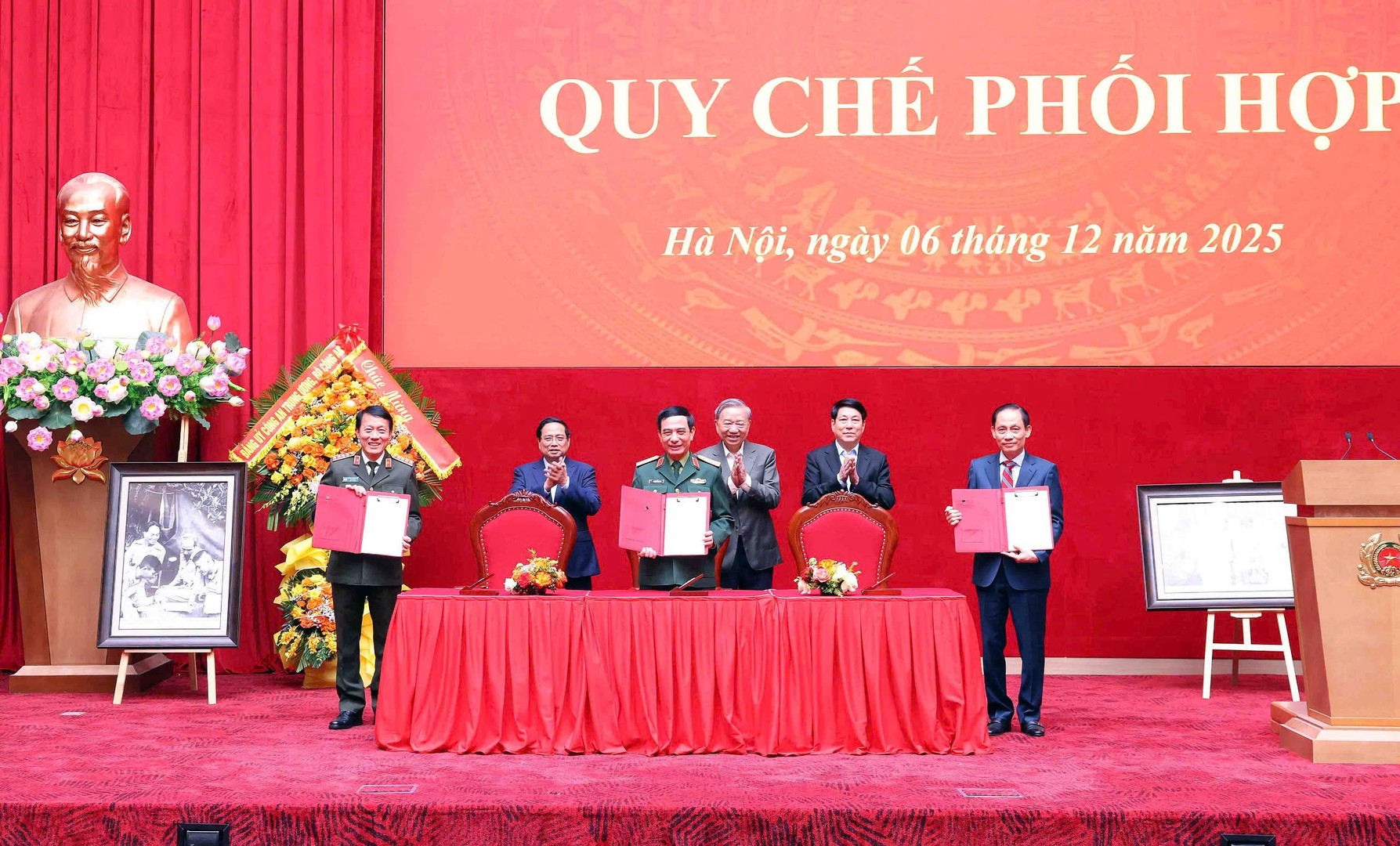 Bộ Công an, Bộ Quốc phòng và Bộ Ngoại giao ký quy chế phối hợp