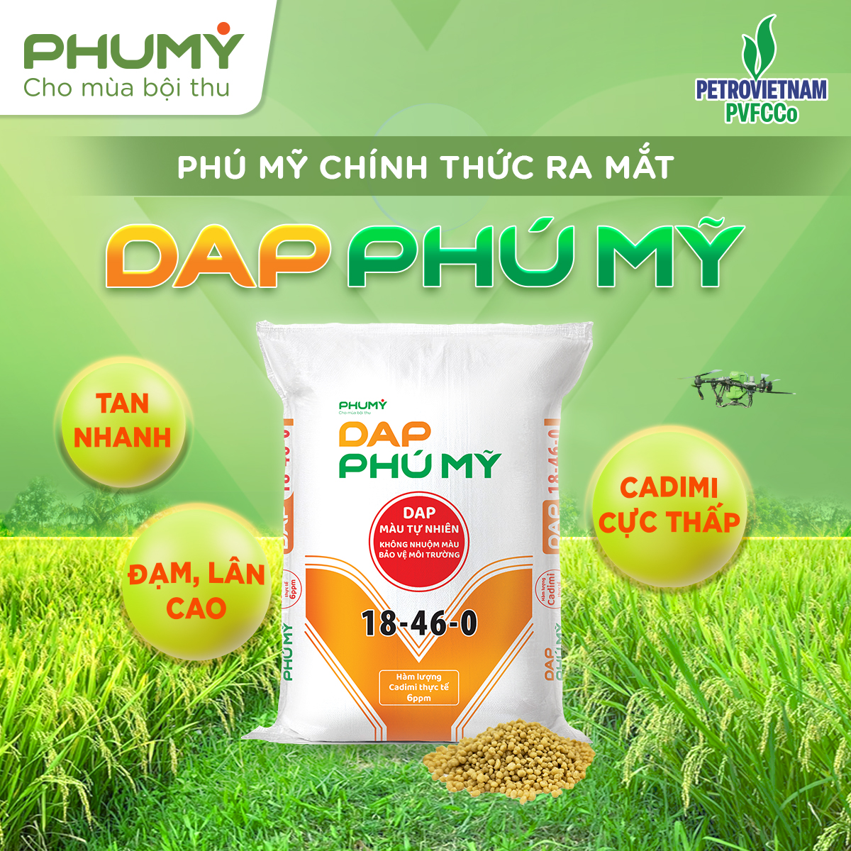 PVFCCo – Phú Mỹ chính thức ra mắt DAP Phú Mỹ