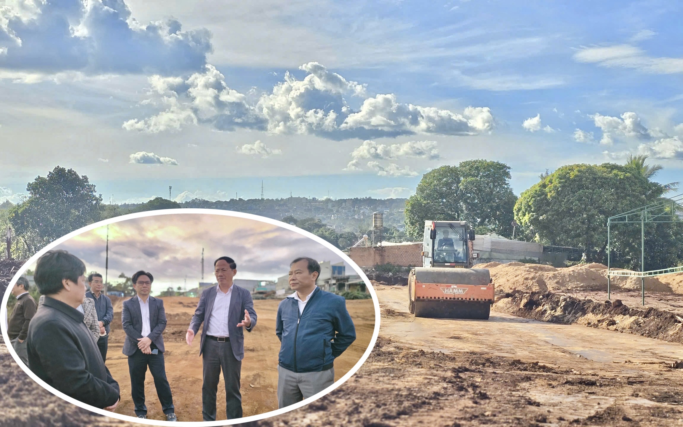 Gỡ 'nút thắt' mặt bằng, đường 260 tỷ đồng ở Gia Lai tăng tốc về đích