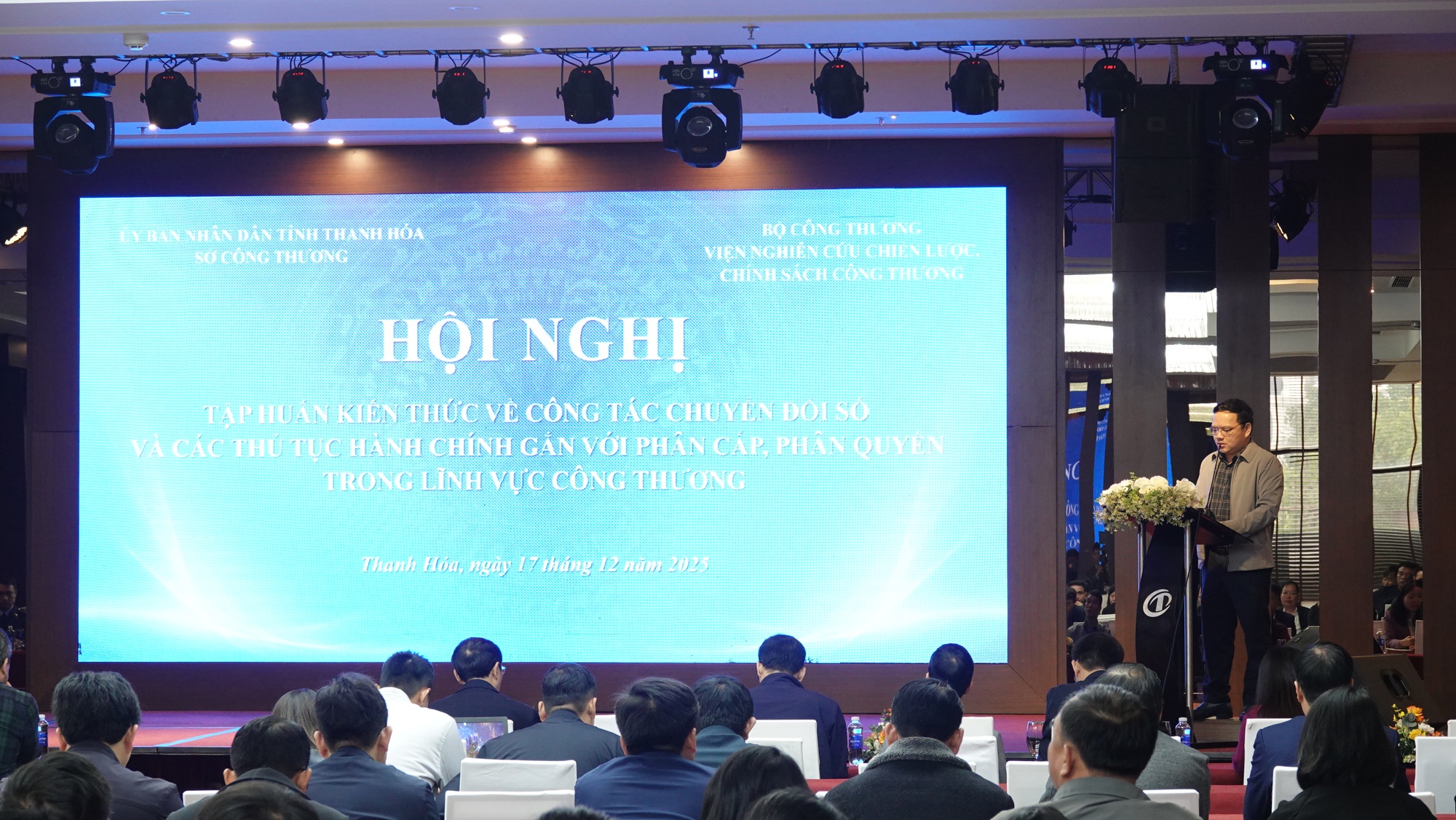 Thanh Hóa: Đẩy mạnh chuyển đổi số, phân cấp lĩnh vực công thương