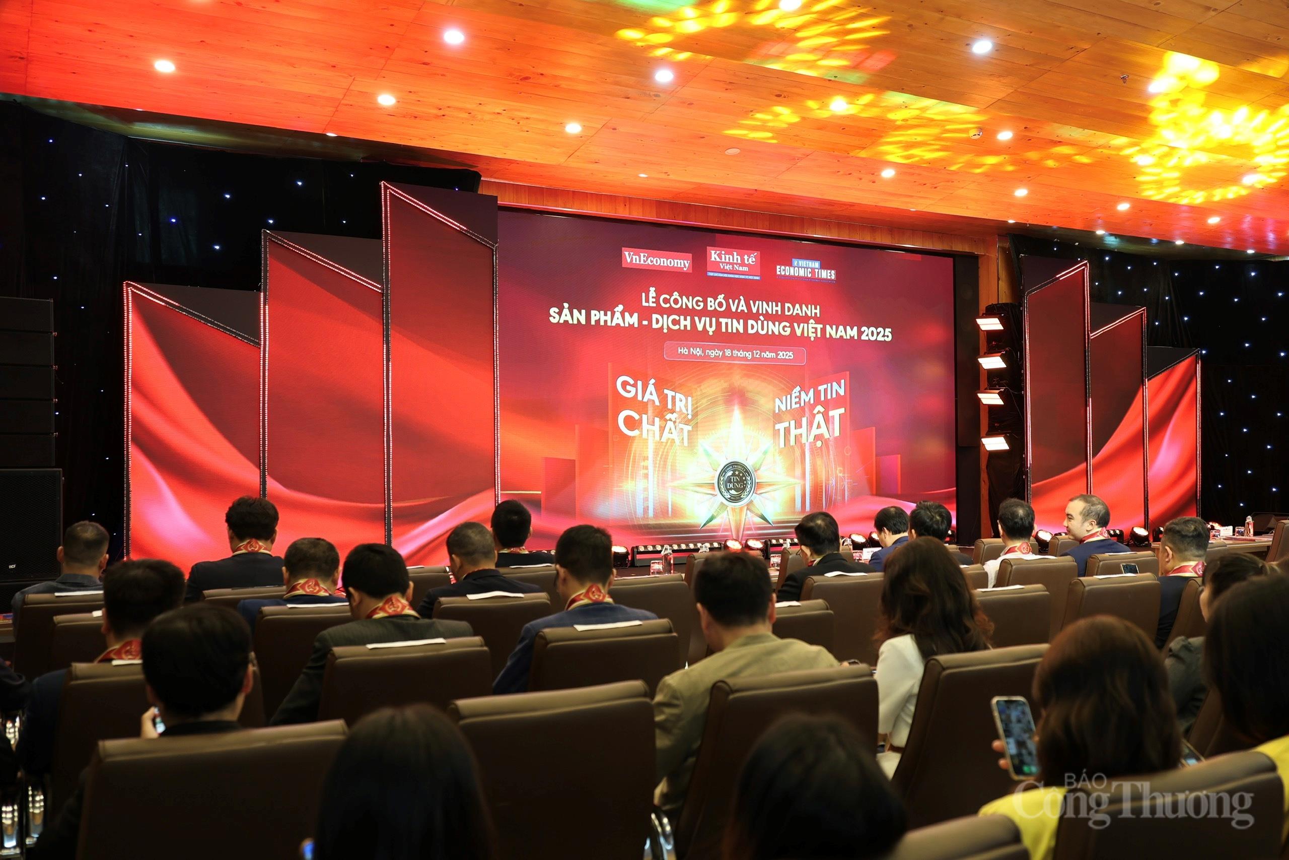 Vinh danh 10 sản phẩm - dịch vụ Tin dùng 2025