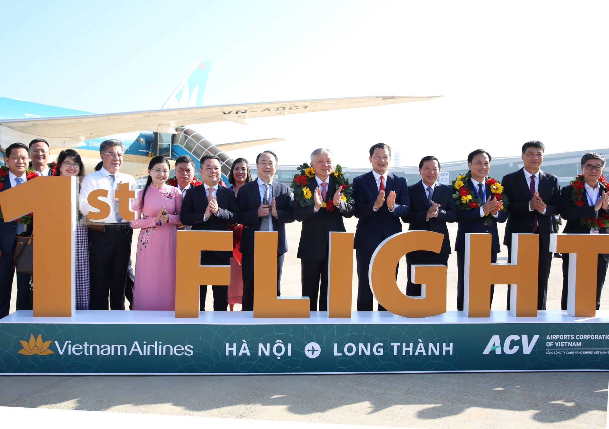 Khai trương sân bay Long Thành và đón chuyến bay chính thức đầu tiên