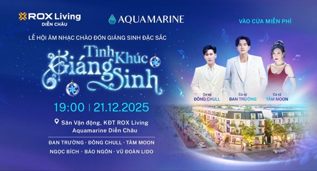  'Tình khúc Giáng Sinh' - Âm nhạc gắn kết cộng đồng tại Diễn Châu