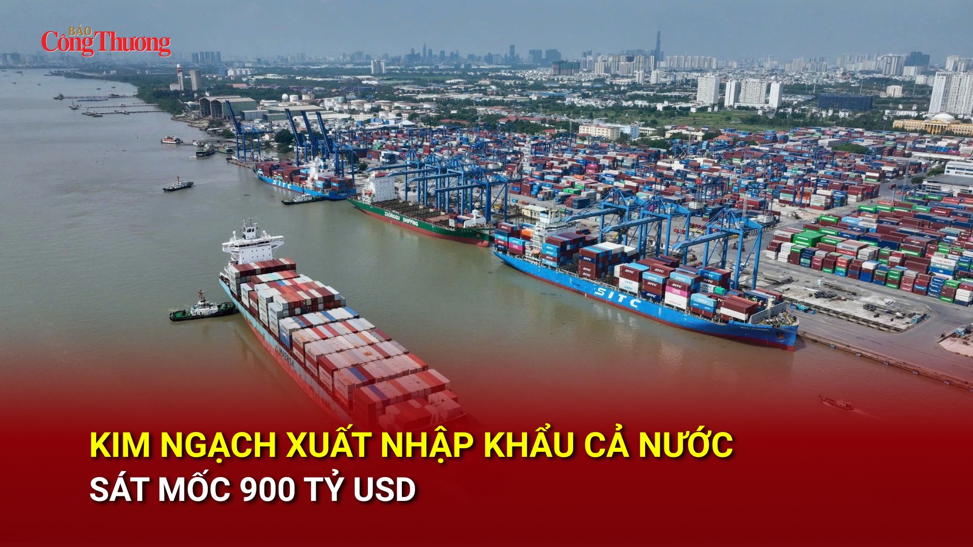 Kim ngạch xuất nhập khẩu cả nước sát mốc 900 tỷ USD