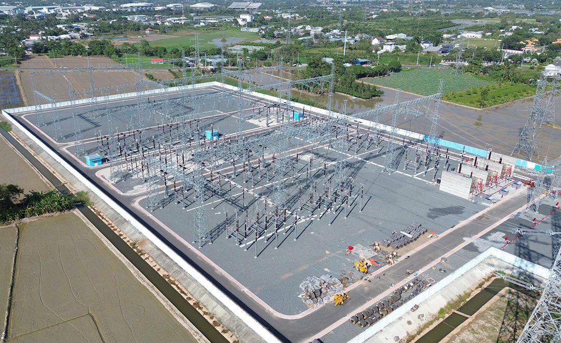 Đóng điện Trạm biến áp 500kV Thốt Nốt chào mừng 71 năm thành lập EVN