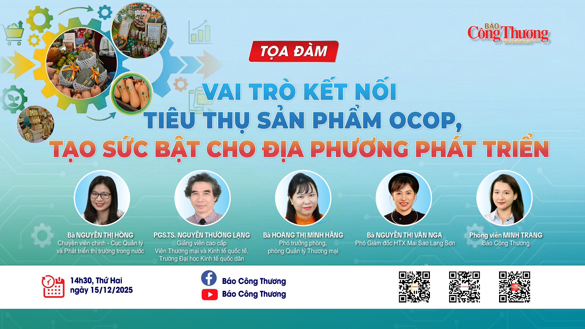 Vai trò kết nối, tiêu thụ sản phẩm OCOP, tạo sức bật cho địa phương 
