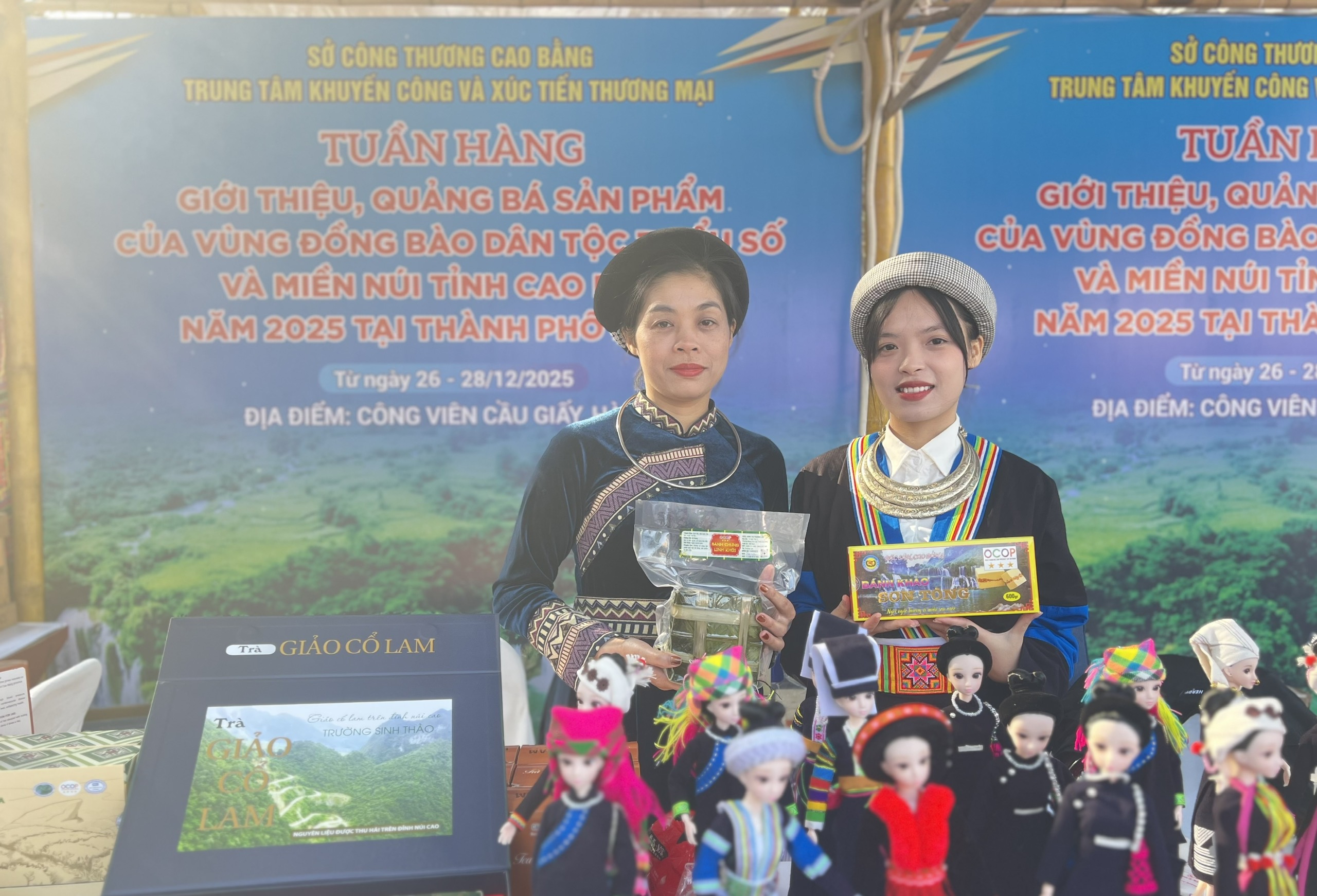 Quảng bá sản phẩm vùng đồng bào dân tộc thiểu số Cao Bằng tại Hà Nội