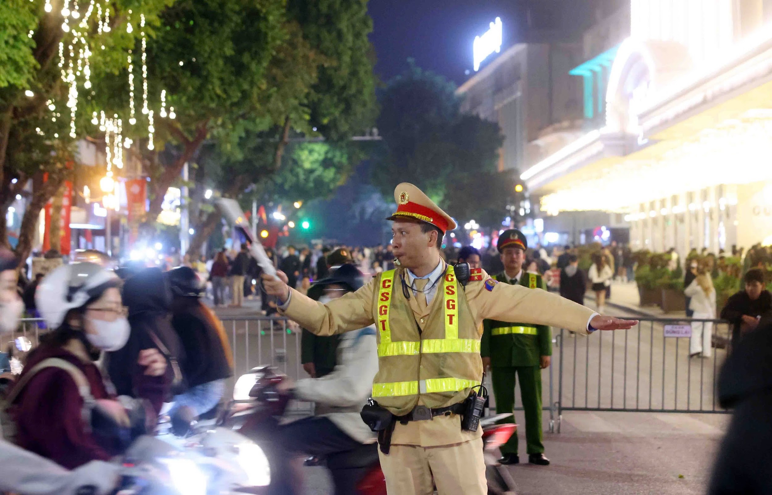 Công an TP. Hà Nội chủ động bảo đảm an ninh trật tự dịp tết Dương lịch