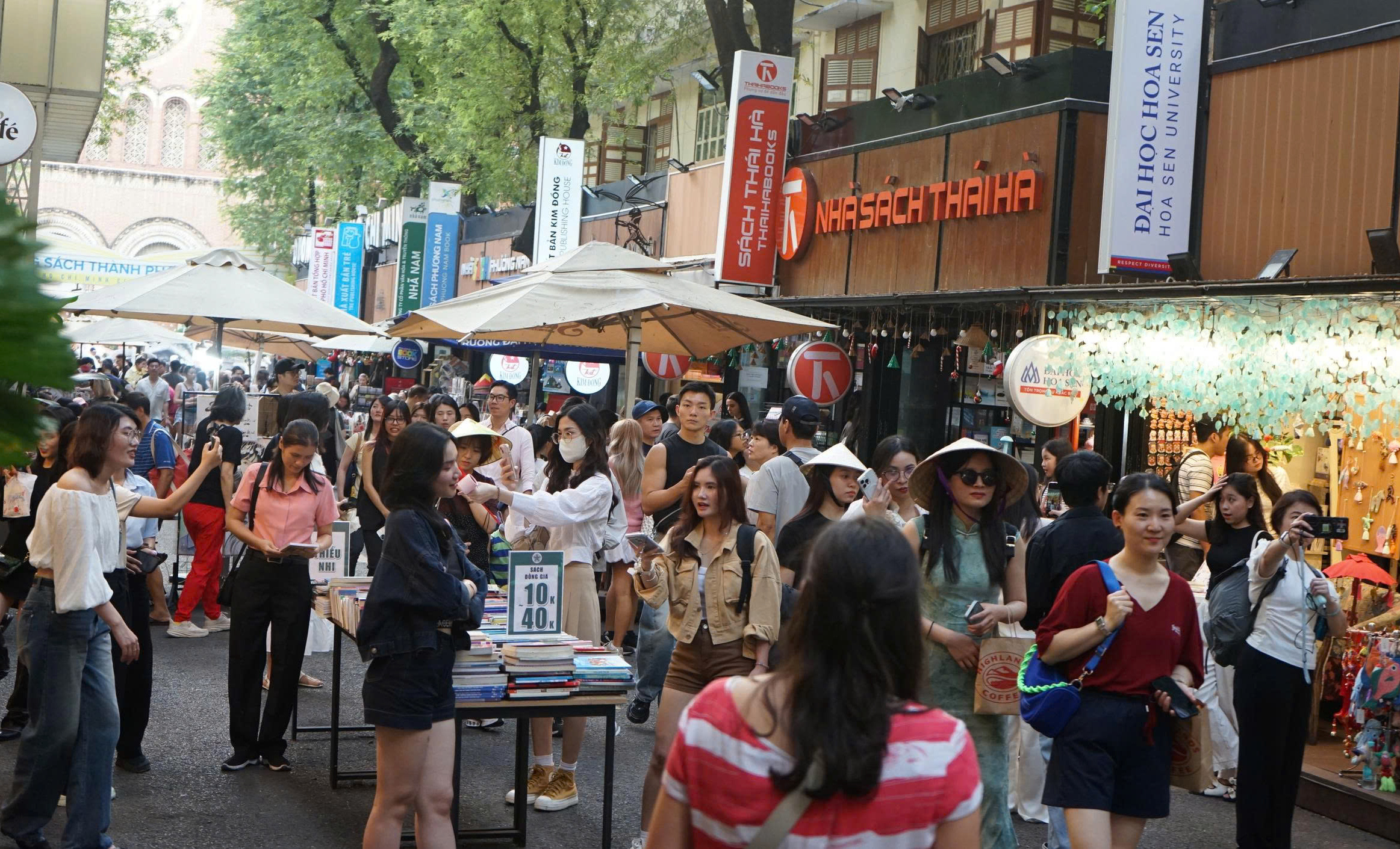 Đường sách TP. Hồ Chí Minh: Điểm hẹn văn hóa đọc đầu năm 2026