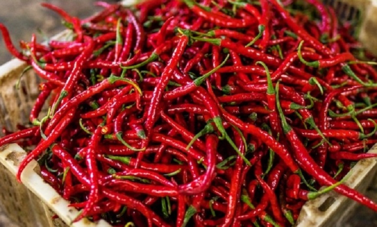 Ớt vươn lên mặt hàng lớn nhất trong nhóm rau củ xuất khẩu