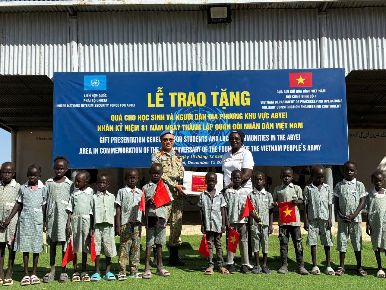 Người lính Công binh: Viết tiếp câu chuyện hòa bình tại vùng Abyei - 11