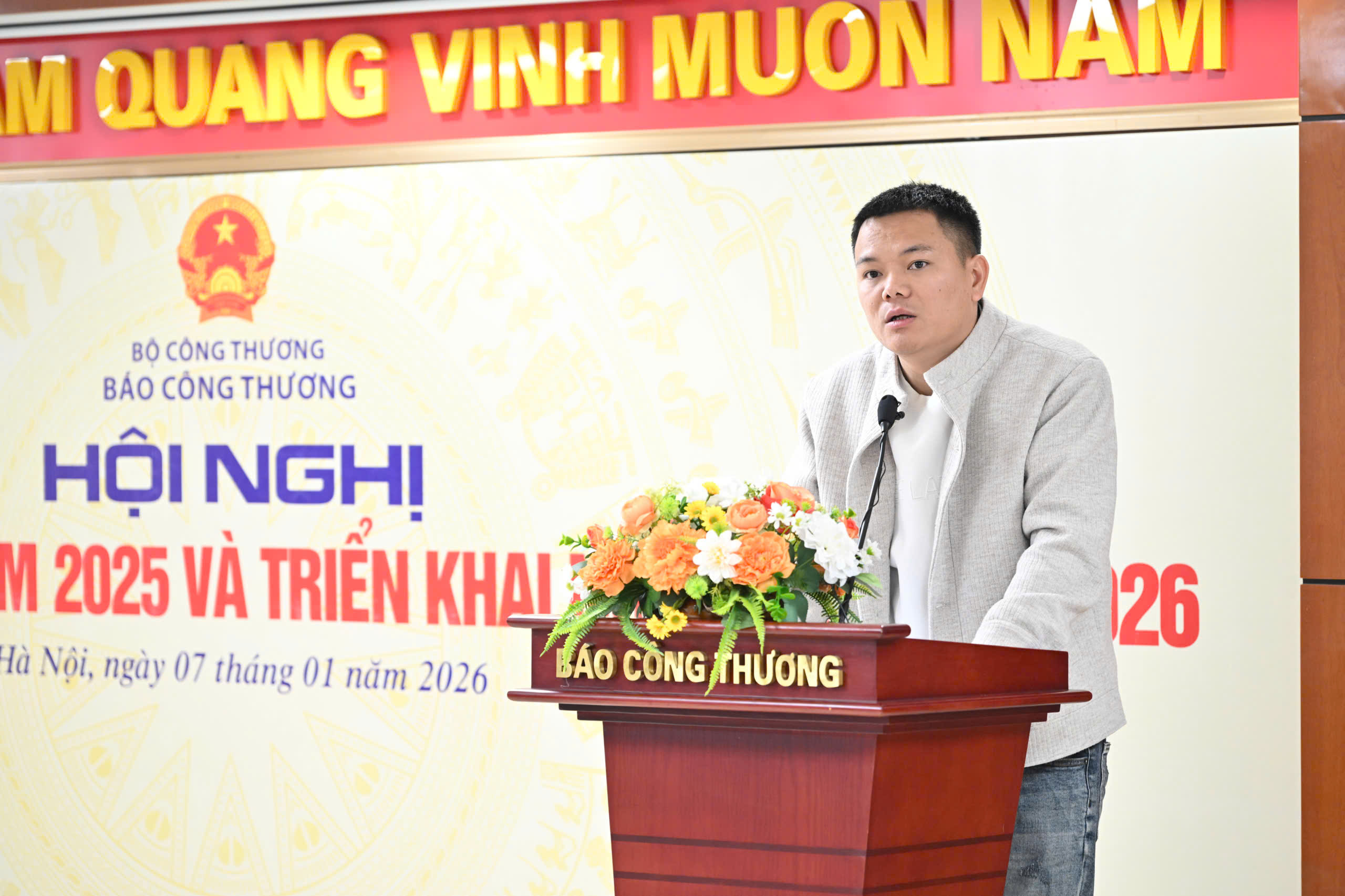Phó trưởng Phòng Bạn đọc và Công tác xã hội Hoàng Quốc Hải. Ảnh: Cấn Dũng