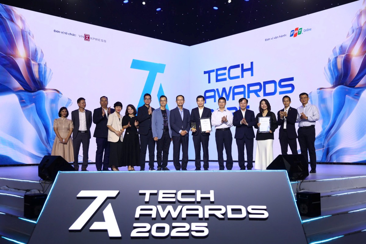 Thương hiệu Việt ghi dấu ấn tại Tech Awards 2025
