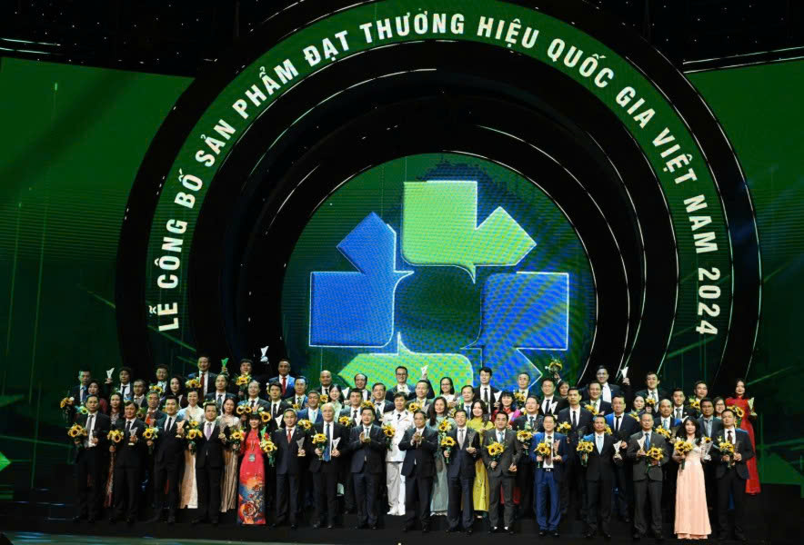 190 doanh nghiệp có sản phẩm đạt Thương hiệu quốc gia Việt Nam năm 2024. Ảnh: Moit