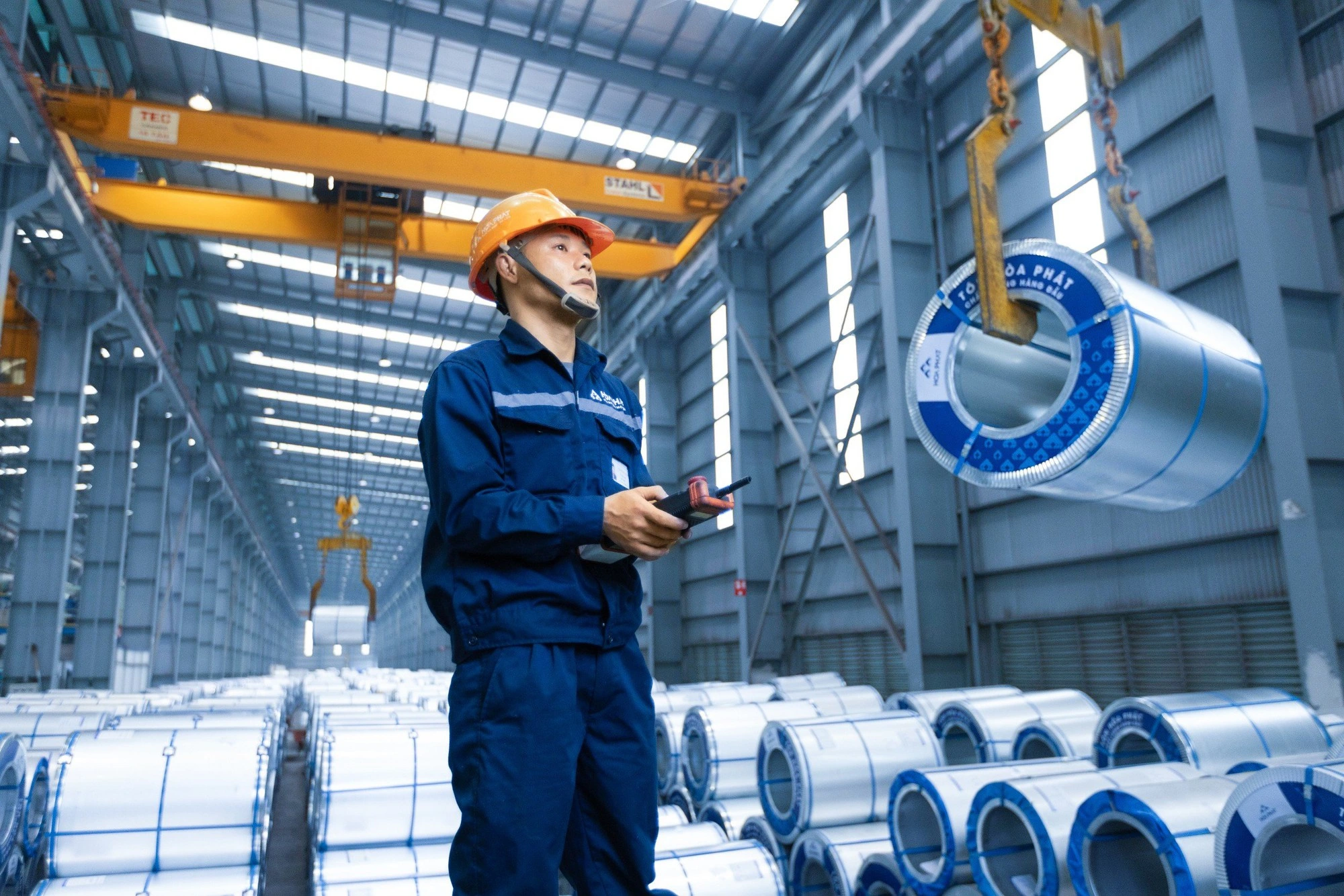 Sản lượng kỷ lục, giá thép tăng tốc, HPG bứt phá khỏi vùng tích lũy