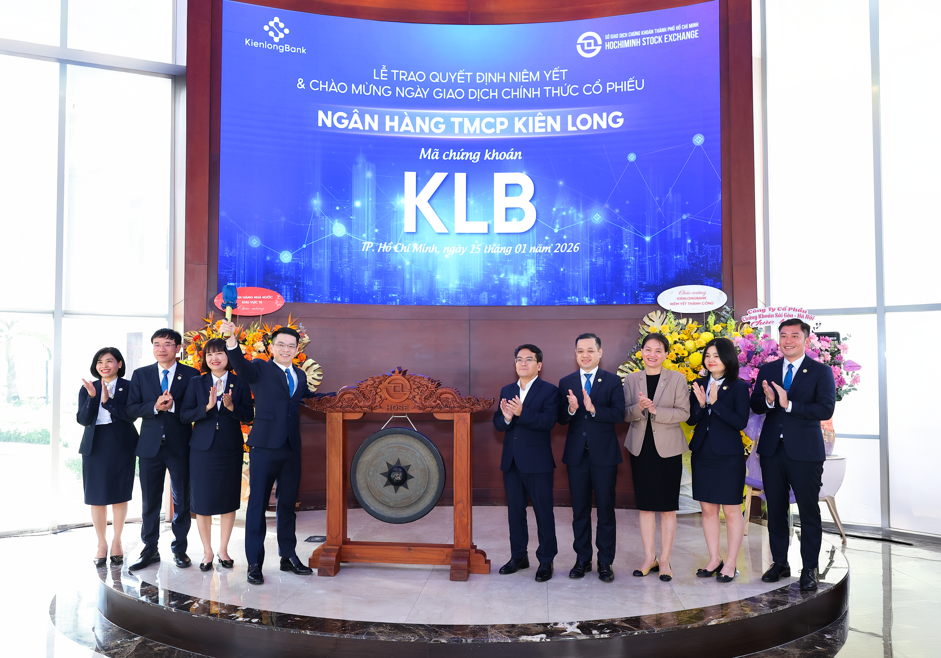 Mã cổ phiếu KLB chính thức niêm yết trên HOSE