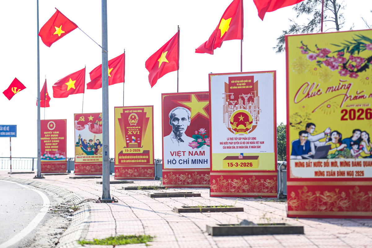 Hà Tĩnh rực cờ hoa chào mừng Đại hội XIV của Đảng