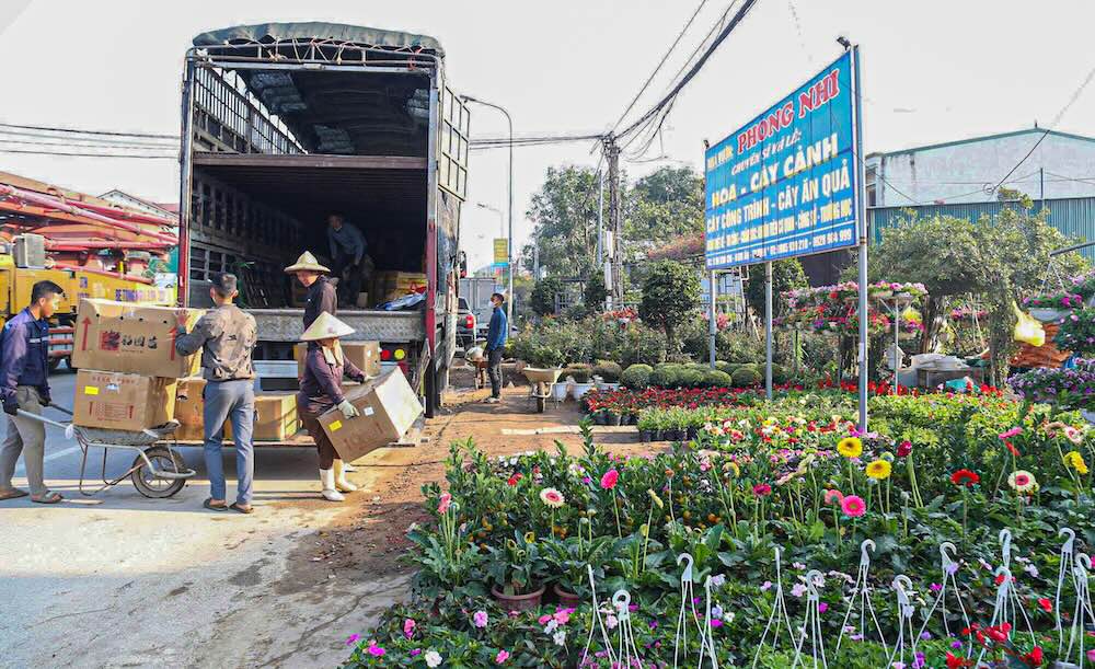 Nghệ An: Nhộn nhịp sản xuất, kinh doanh hàng Tết