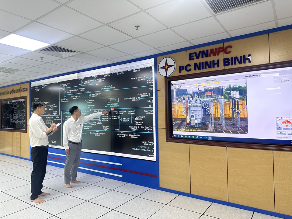 Lưới điện thông minh - nền tảng quan trọng phát triển lưới điện tỉnh Ninh Bình