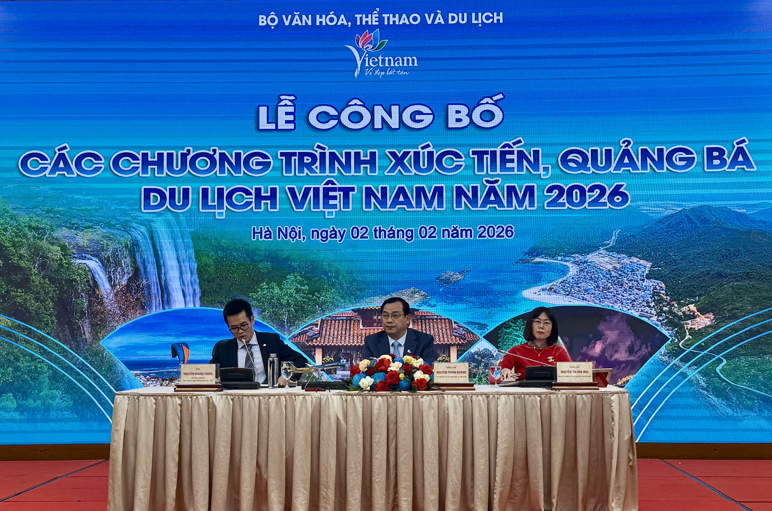 Công bố các chương trình xúc tiến, quảng bá du lịch Việt Nam năm 2026