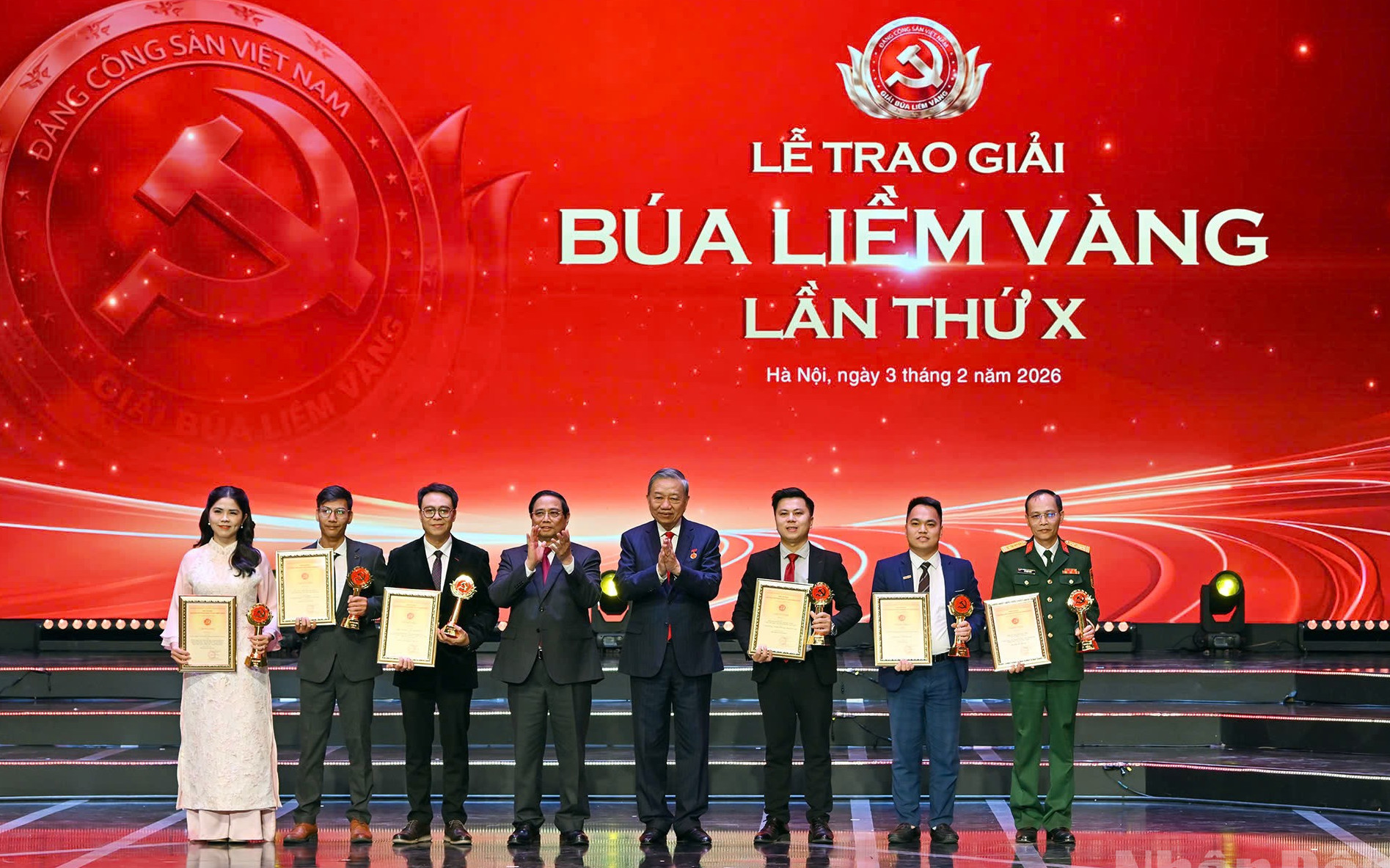 Giải Búa liềm vàng lần thứ X: Dấu mốc lan tỏa công tác xây dựng Đảng