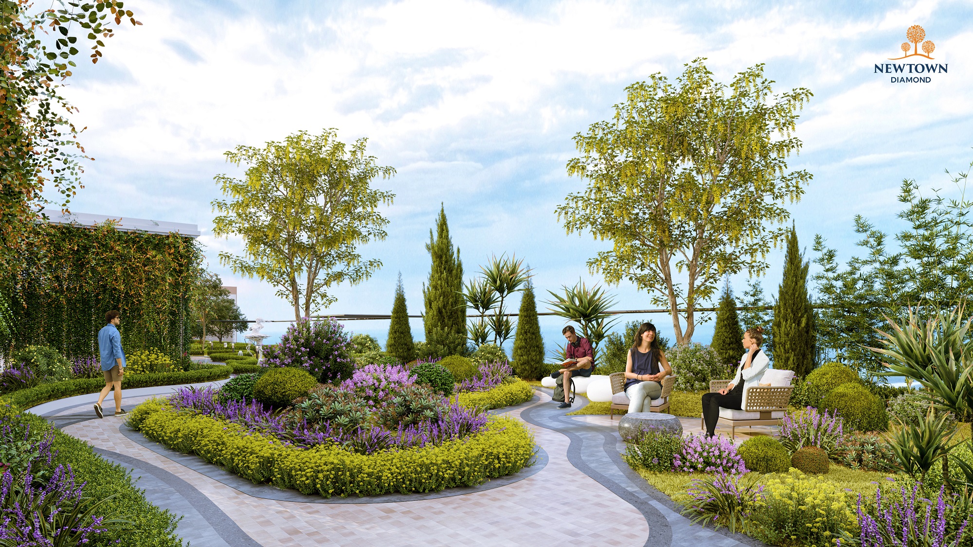 Những yếu tố “vượng khí sinh tài” của Newtown Diamond