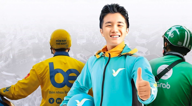 Lần đầu tiên ứng dụng gọi xe thuần Việt chiếm hơn 50% thị phần