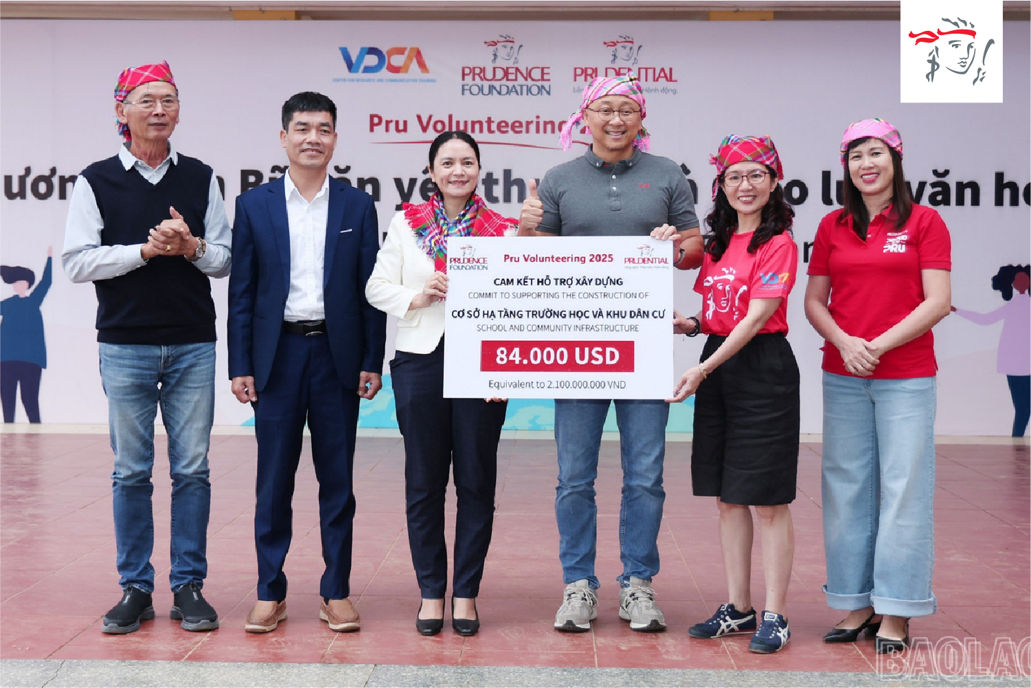 Cam kết phát triển bền vững: Prudential Việt Nam bền bỉ hành động vì cộng đồng