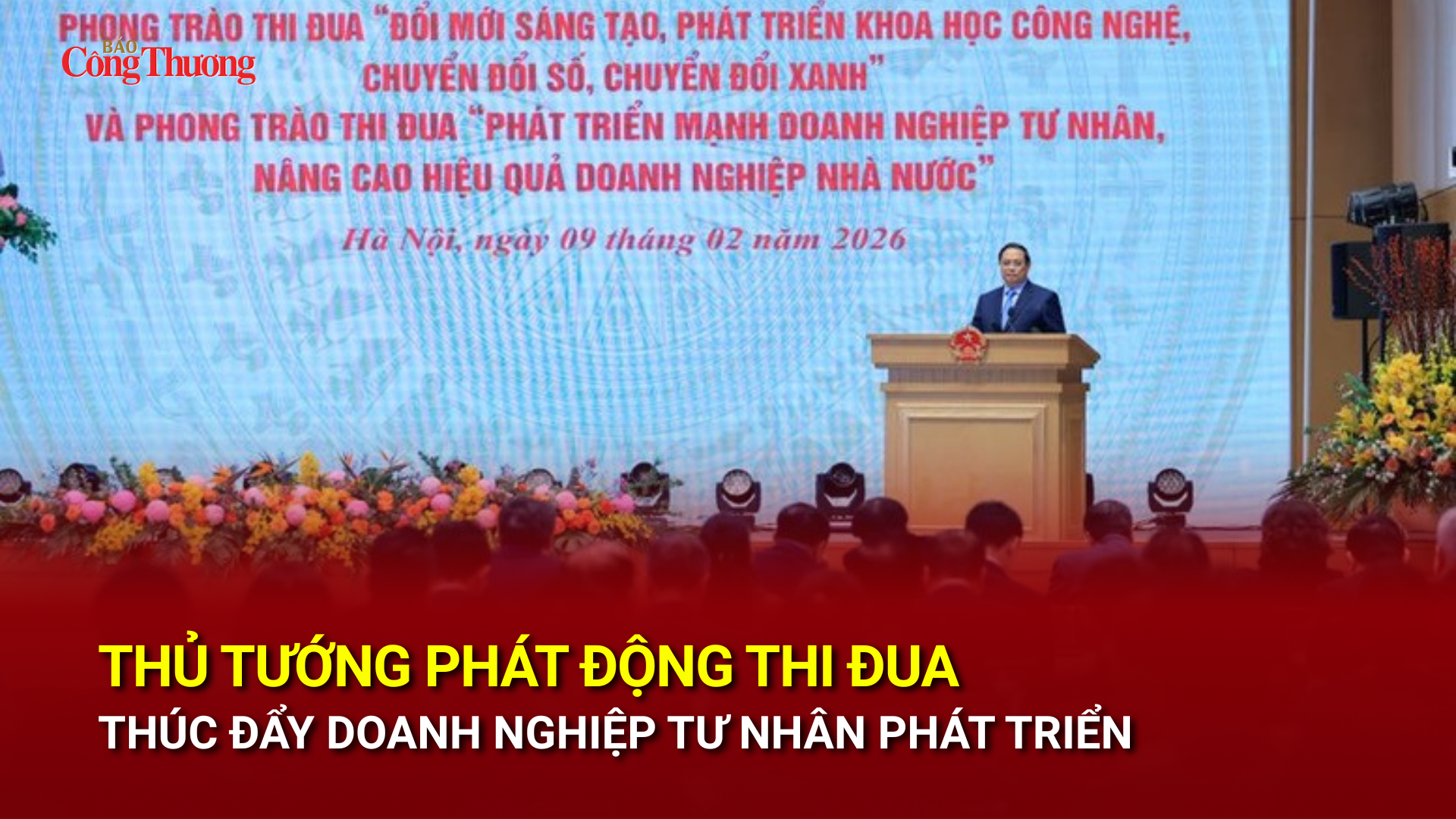 Thủ tướng phát động thi đua thúc đẩy doanh nghiệp tư nhân phát triển