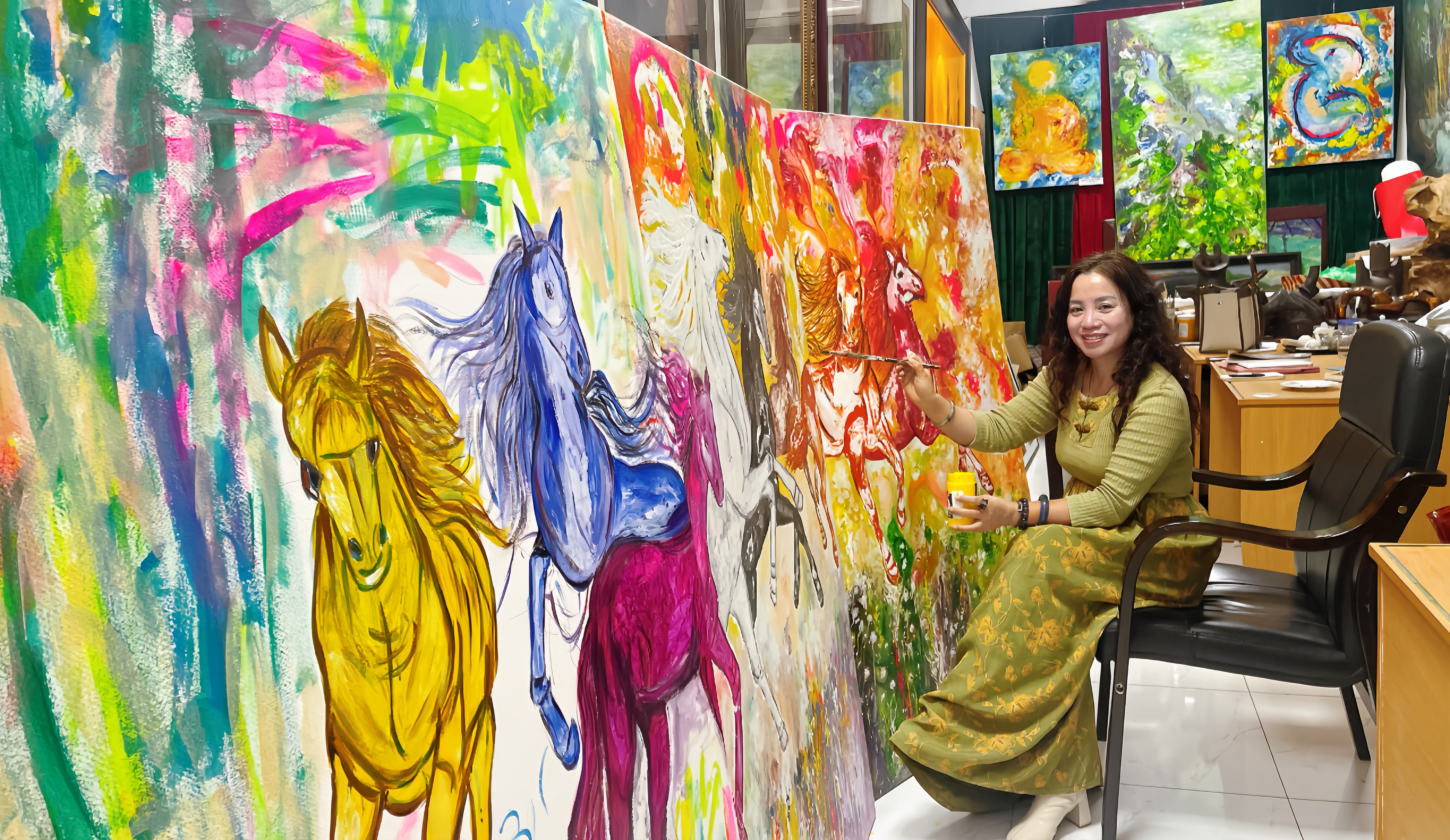 Đánh thức linh khí ngựa Việt trong sắc xuân Bính Ngọ