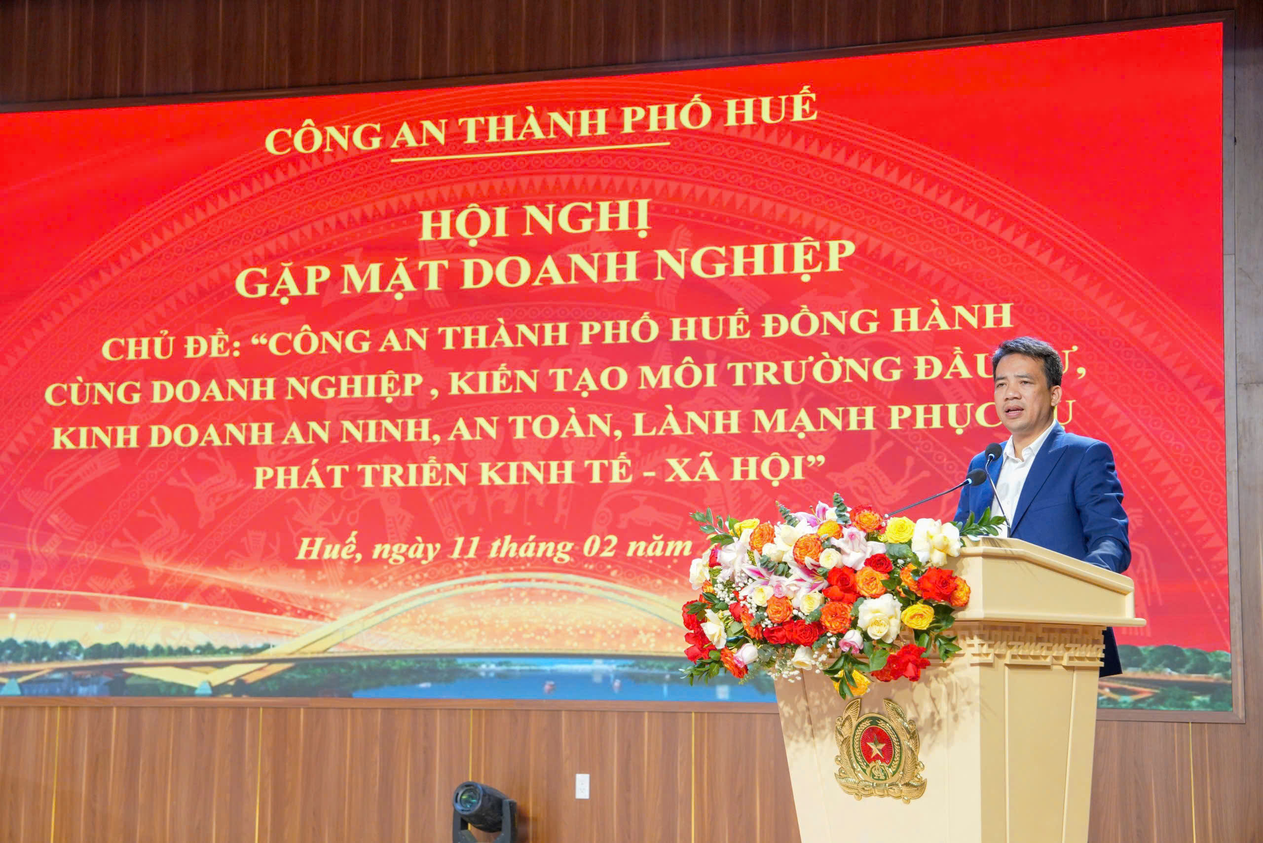 Công an TP. Huế đồng hành cùng doanh nghiệp phát triển bền vững