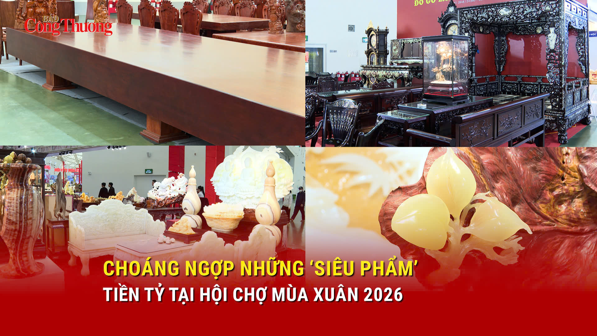 Choáng ngợp những 'siêu phẩm' tiền tỷ tại Hội chợ Mùa Xuân 2026