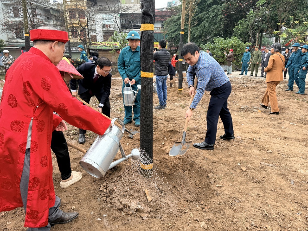 Hà Nội: Các phường xã phát động Tết trồng cây 'đời đời nhớ ơn Bác Hồ'