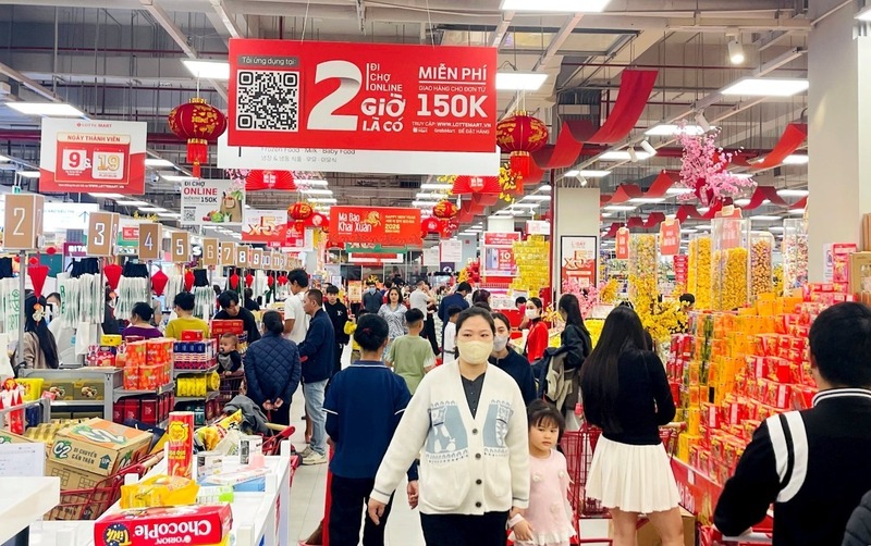 Nghệ An: Tổng mức bán lẻ hàng hoá tháng 2 tăng gần 23%