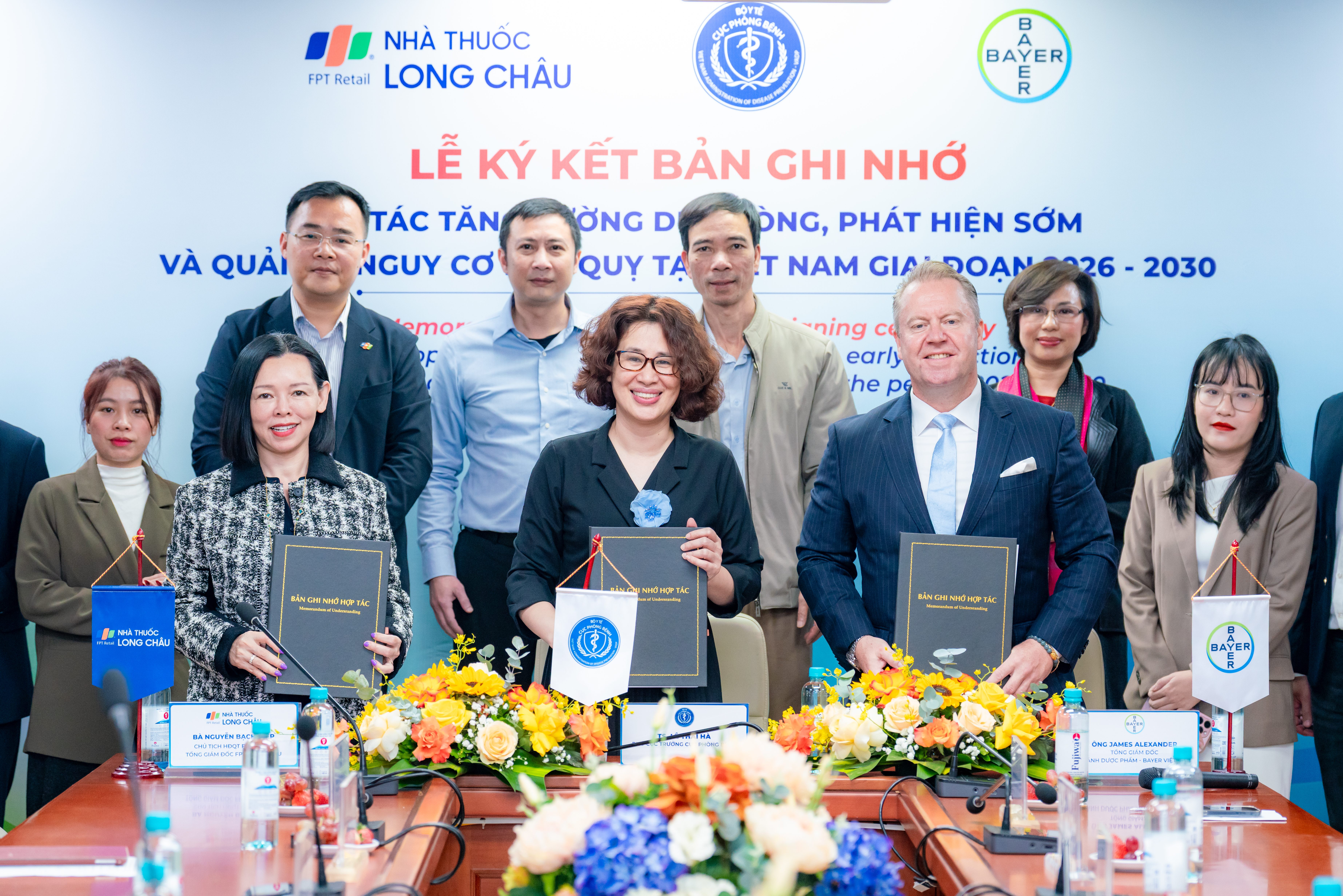 Long Châu và Bayer trở thành đối tác chiến lược 5 năm của Bộ Y tế