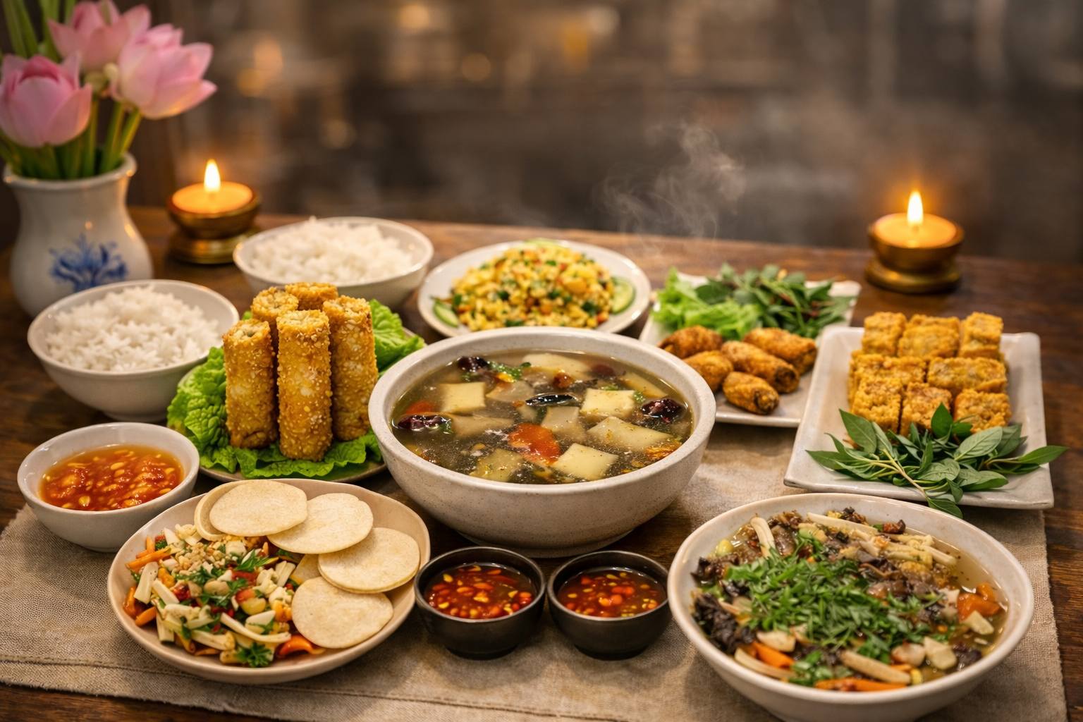 Mâm lễ ngọt Rằm tháng Giêng tiền triệu vẫn đắt khách