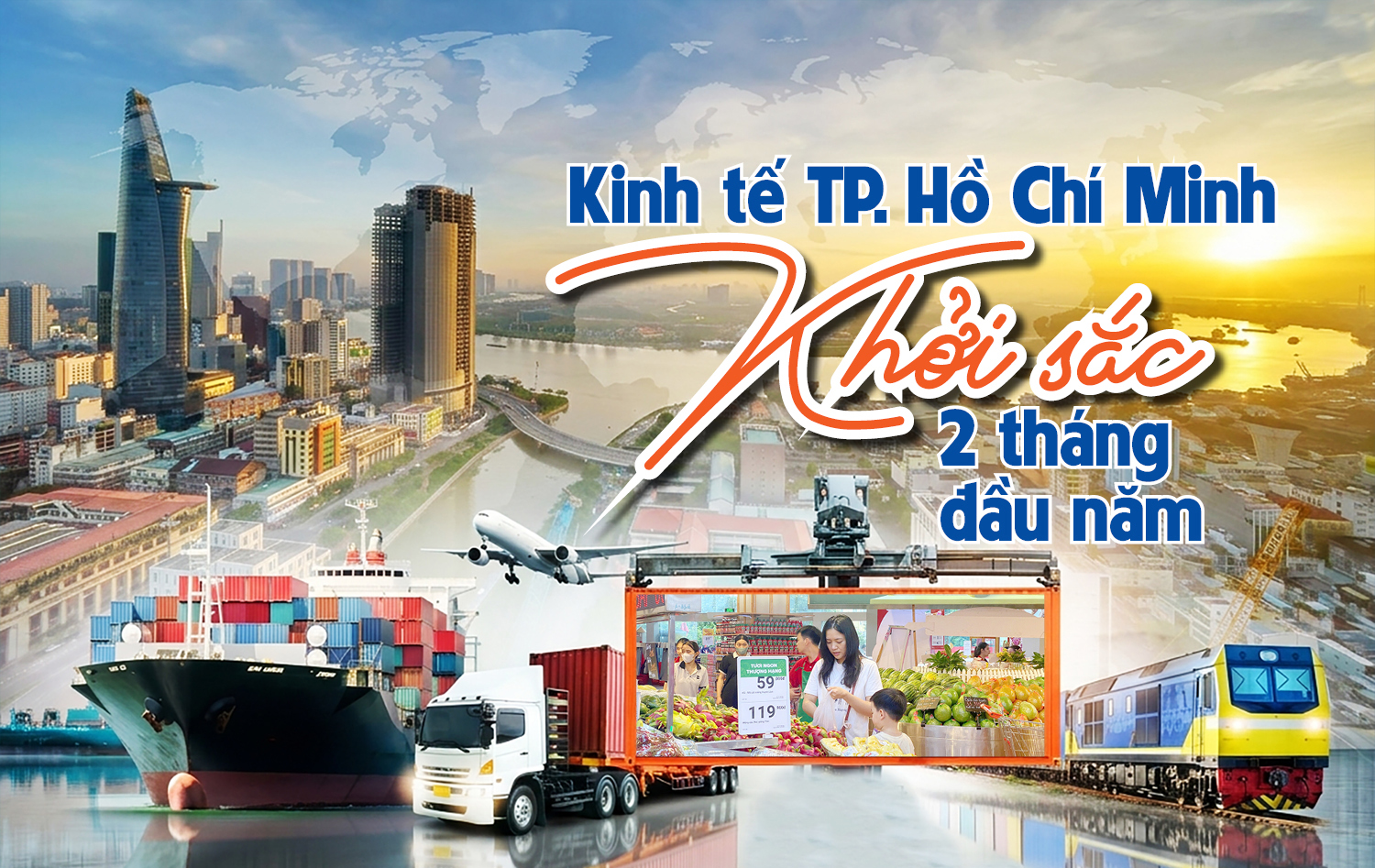 Kinh tế TP. Hồ Chí Minh khởi sắc 2 tháng đầu năm