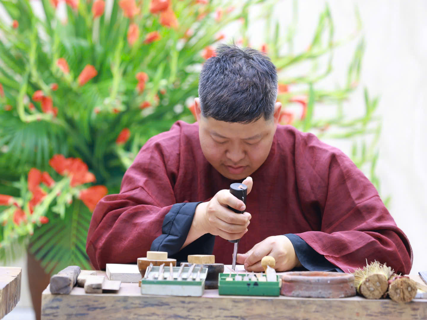 Khắc in mộc bản Thanh Liễu: Giữ nghề xưa giữa thời đại số