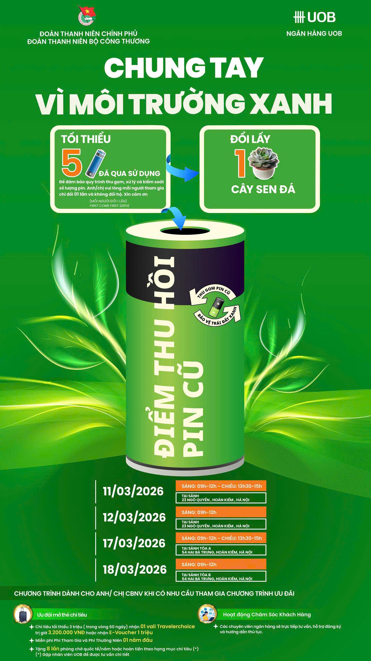 Chương trình "Chung tay vì môi trường xanh"