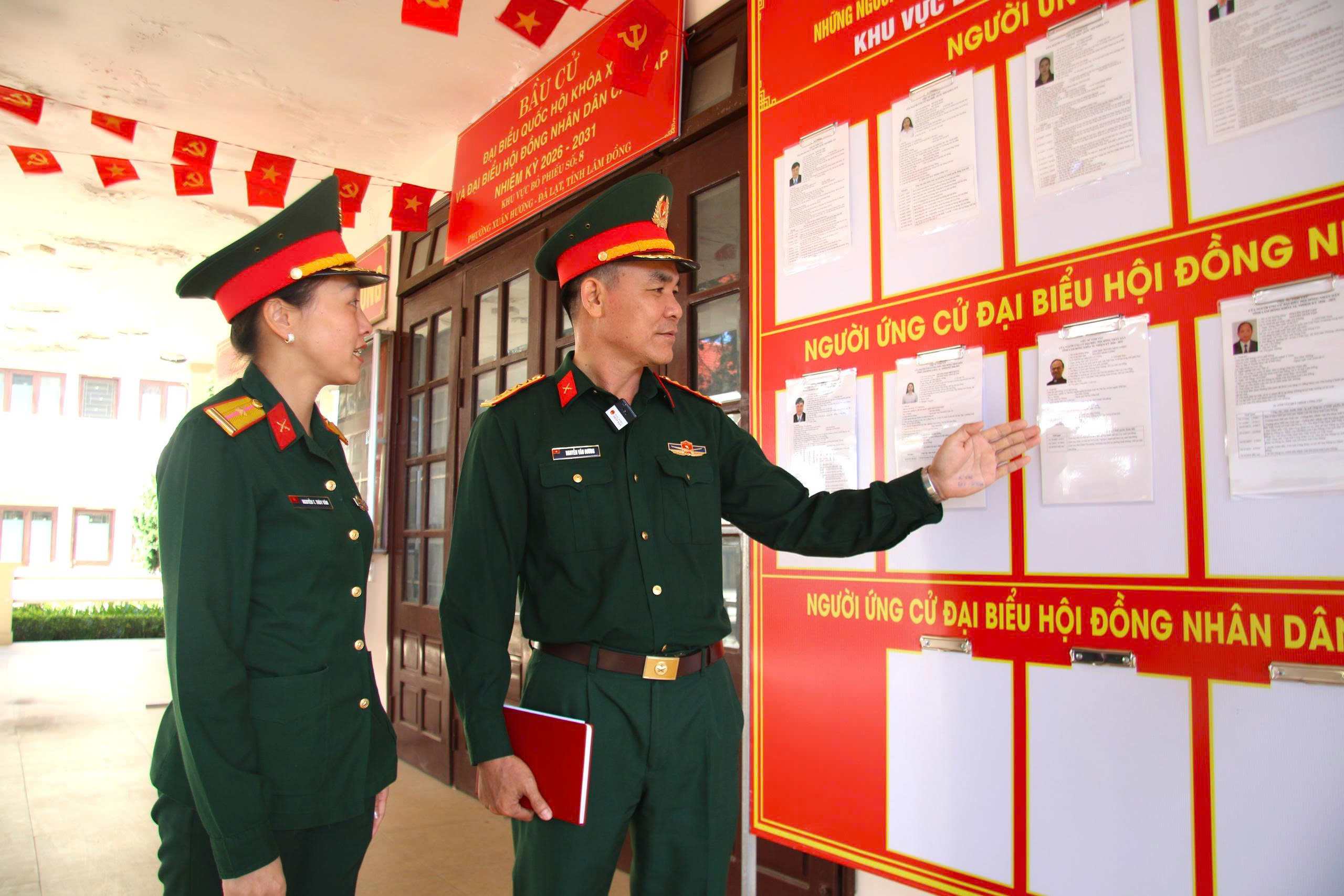 Khí thế ngày hội bầu cử lan tỏa khắp Lâm Đồng