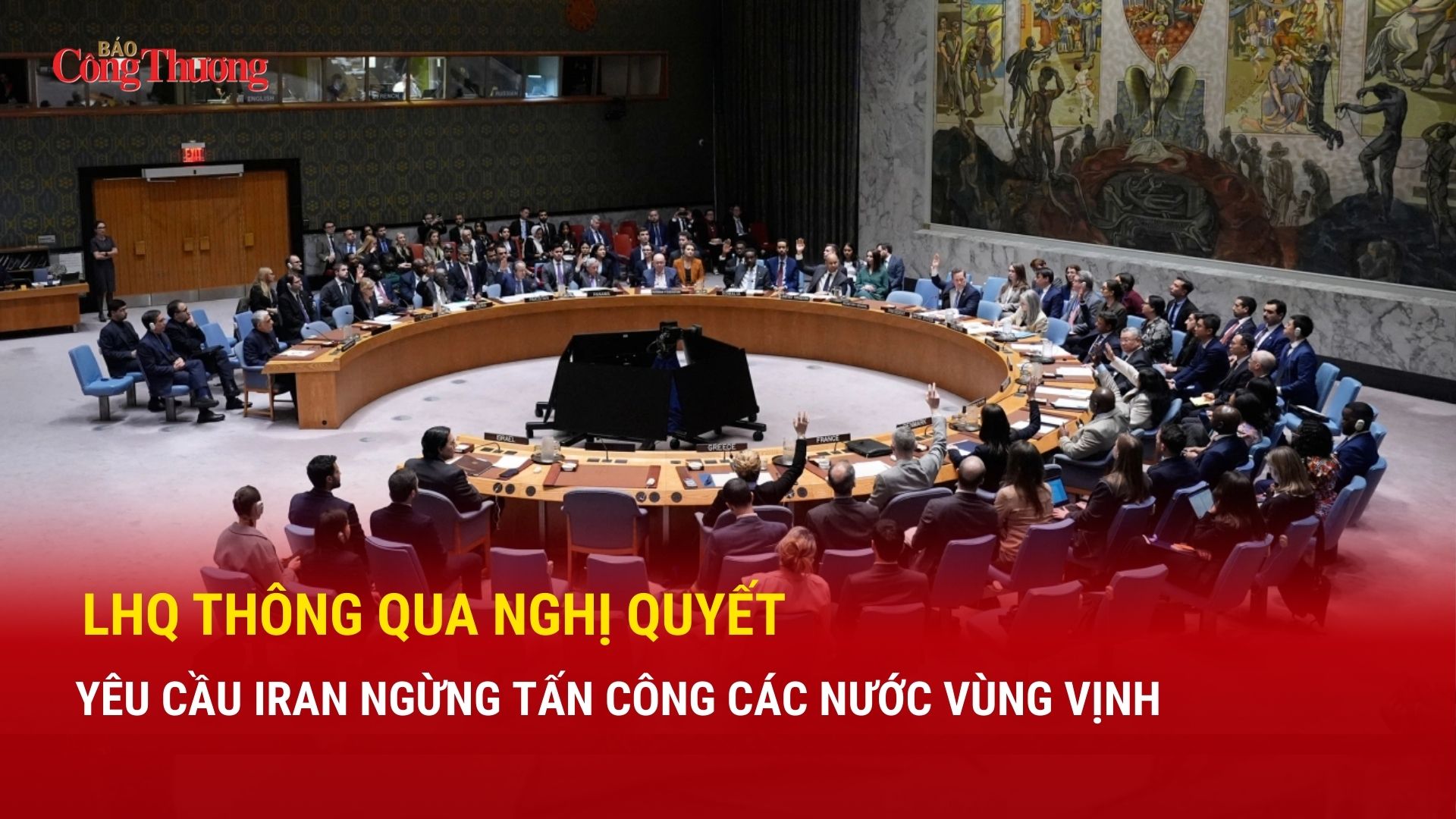 Liên hợp quốc yêu cầu Iran ngừng tấn công các nước Vùng Vịnh