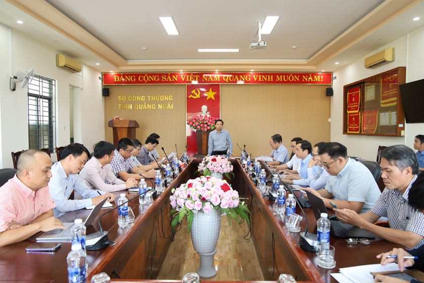PC Quảng Ngãi và Sở Công Thương làm việc về tình hình cung ứng điện 2026