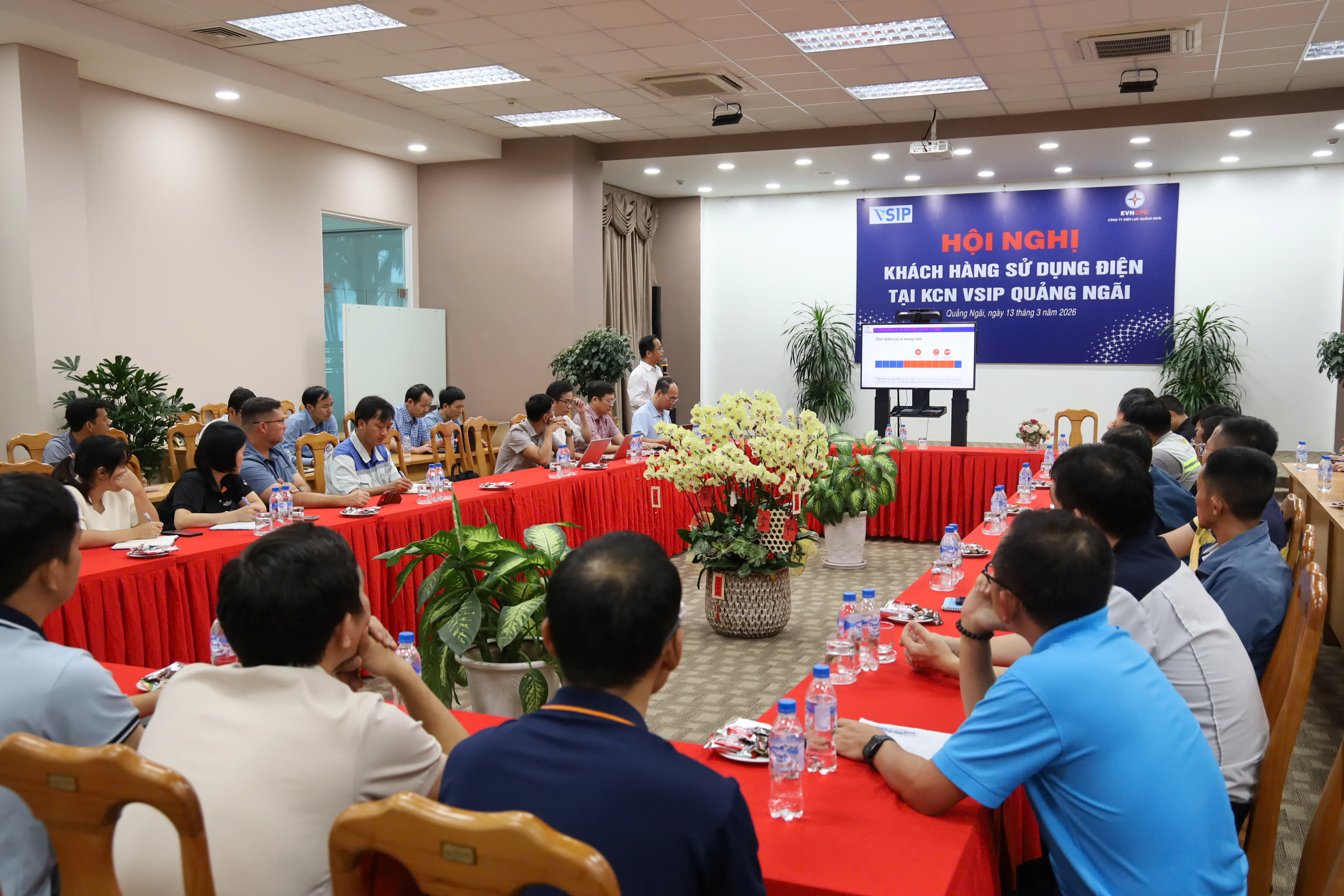 PC Quảng Ngãi: Tổ chức hội nghị khách hàng sử dụng điện