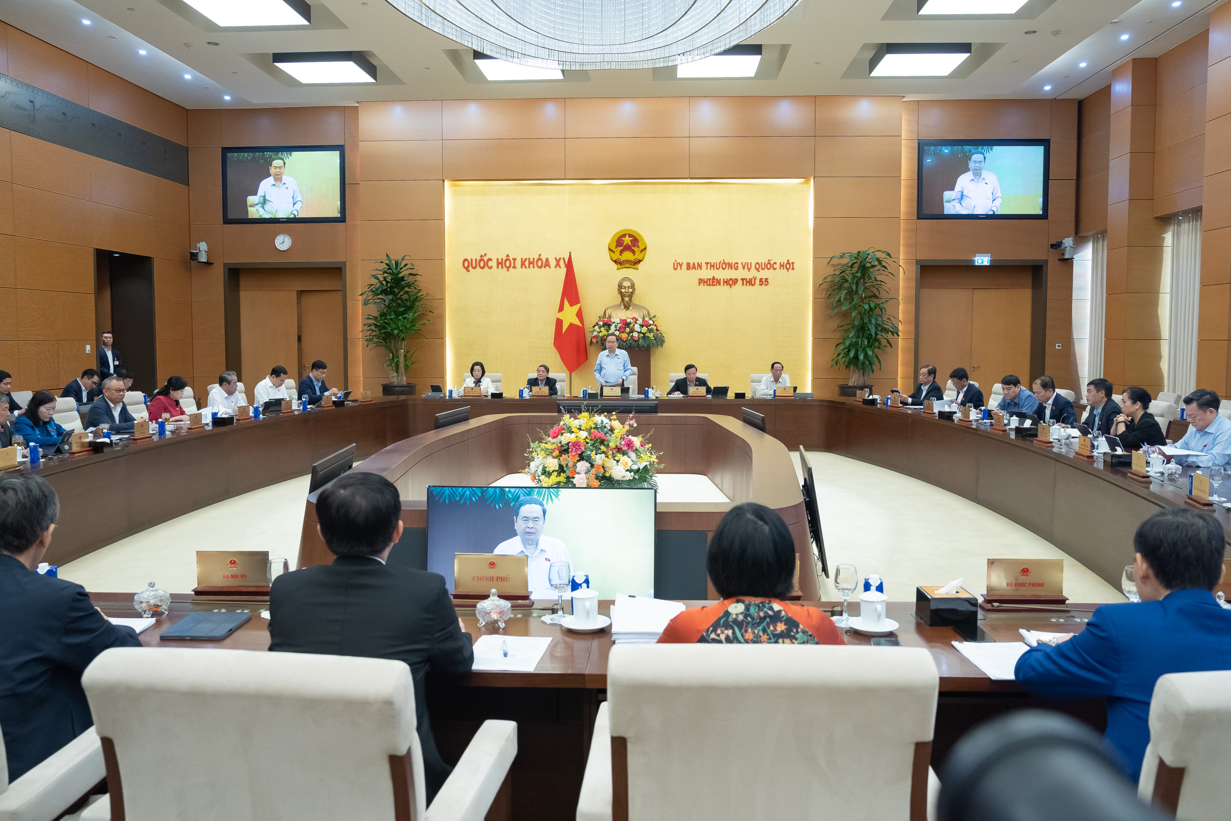 Ủy ban Thường vụ Quốc hội họp đợt 2 Phiên 55 cho ý kiến nhiều dự án luật quan trọng