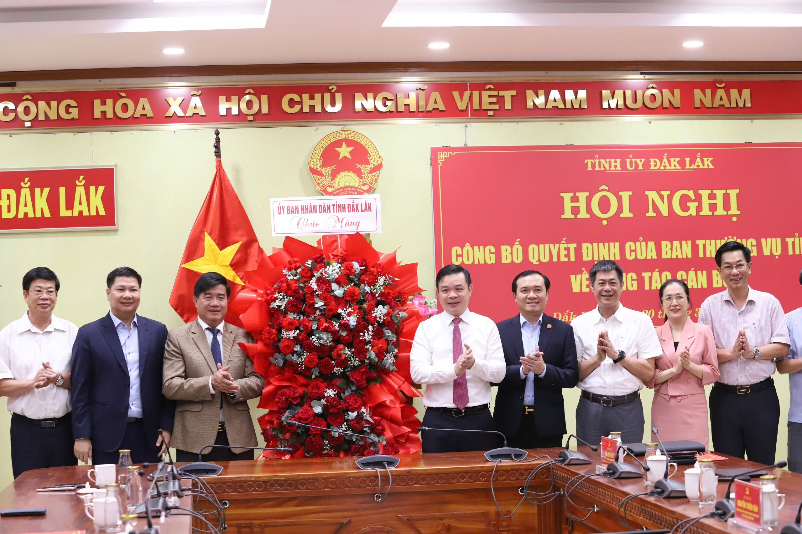 Ông Đỗ Hữu Huy được chỉ định giữ chức Bí thư Đảng uỷ UBND tỉnh Đắk Lắk